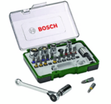 Preissenkung: 27tlg. Bosch Schrauberbit- und Ratschen-Set für 12,99€ (statt 19€)