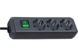 Brennenstuhl Eco-Line 3-fach Steckdosenleiste mit Schalter für 3,89€ – Prime