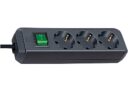 Brennenstuhl Eco-Line 3-fach Steckdosenleiste mit Schalter für 3,89€ – Prime