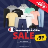 Bis zu 64% im Champion Sale bei SportSpar