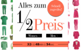 [DRESS-FOR-LESS] Alles zum halben Preis bei Dress for Less + Newslettergutschein + Versandkostenfrei ab 100,- Euro!