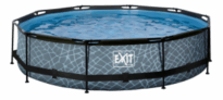 Exit Toys Stone Frame Pool Ø360x76cm für nur 48,29€ (statt 68,49€)