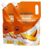 2er-Pack by Amazon Our Essentials Flüssigseife mit Mango Duft 500ml für nur 1,21€