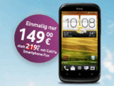 [VODAFONE] Tipp! HTC Desire X Smartphone (1 GHz Dual-Core Prozessor, 4 Zoll Touchscreen, 5 Megapixel Kamera, 4 GB interner Speicher) für nur 149,- Euro inkl. Versand (Vergleich: 197,- Euro)