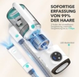 Hundeschermaschine mit Tierhaar Staubsauger für nur 84,49€ (statt 169,99€)