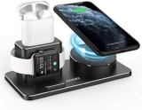JOYEKY Wireless Charger 10 Watt – Ladestation für iPhone, Apple Watch und Airpods für 10,49€