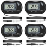 LCD Aquarium Thermometer 4 Stück für 14,99€