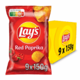 Lay’s Red Paprika 9 x 150g für 10,19€ (statt 17,91€) im Spar-Abo