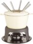 MasterClass Gusseisen-Fondue-Set Cremefarben für 26,80€ (statt 56€)