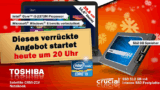 [MEDIAMARKT] Ab 20:00 Uhr! Toshiba Satellite C855-21V 15,4 Zoll Notebook zusammen mit der Crucial m4 512GB SSD für ??? Euro