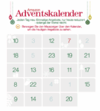 [AMAZON] Der neue Amazon-Adventskalender 2012 – heute das siebte Türchen vom 7. Dezember!