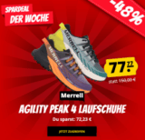Merrell Agility Peak 4 Trail Running Laufschuhe für 77,77€ (statt 89,95€)