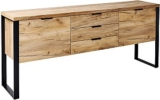Movian Ems Sideboard (Jahnke Loop) 180x76cm (Farbe: Kerneiche) für 148,65€ (statt 286€)