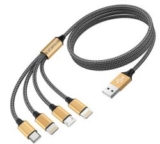 SIZUKA Multi USB Kabel in Grau od. Gold für nur 5,54€ (statt 7,99€)