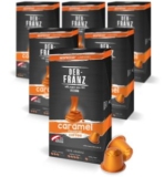 Der-Franz Nespresso Kaffee Kapseln mit Karamell Aroma 6 x 10 Kapseln für 10,62€ (statt 19,29€)