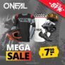 Bis zu -87% Rabatt im  O’NEAL Mega Sale bei SportSpar