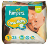 [AMAZON] Pampers New Baby Windeln Gr. 1 Newborn (2-5 kg) 150 Stück für nur 6,- Euro zzgl. Versand