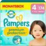 174er-Pack Pampers Premium Protection Baby Windeln Größe 4 (9-14 kg) für 40,31€ (statt 47,56€) im Spar-Abo