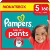 Pampers Baby-Dry Windeln Größe 5 (12-17kg) 160 Stück für 39,36€ (statt 54,50€) im Spar-Abo