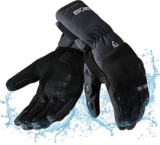RunSnail Winter Motorradhandschuhe (wasserdicht, Grau, M-XXL) für 16,99€