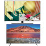 SAMSUNG GQ65Q70TGT QLED TV (65 Zoll, UHD 4K) + SAMSUNG GU 43TU7199 UXZG LED TV (43 Zoll, UHD 4K) für nur 1.367,63 Euro inkl. Versand (statt 1.675,- Euro)