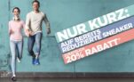 20% Rabatt auf reduzierte Sneaker im RENO Onlineshop