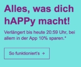 Bis 20:59 Uhr: 10% auf fast alles in der Ebay App