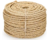 HAPPY HACHI 50m Sisalseil zum herstellen von Katzenkratzbäumen für nur 9,99€ (statt 19,99€)