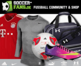 [DAILYDEAL] 60,- Euro Warengutschein für alle Produkte im Onlineshop von Soccer-Fans.de für nur 24,99 Euro