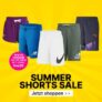 Mindestens -35% und keine Versandkosten im Shorts Sale auf Geomix