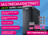 [T-ONLINE SHOP] Acer Aspire X3995 Ci5-3330 Desktop PC mit 4GB Ram und 500GB HDD für nur 399,- Euro inkl. Versand
