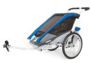 THULE Chariot Cougar 2 Kinderfahrradanhänger (2-Sitzer in blau) für 400€ (statt 470€)