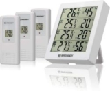 Frühlingsangebot: Bresser Temeo Hygro Quadro Thermohygrometer für 4 Messpunkte für 23,99€ (statt 32,90€)