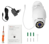 Topodome Wlan Überwachungskamera für nur 21,99€ (statt 43,99€)