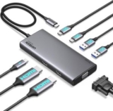 UGREEN Revodok Pro 308 USB-C Triple Display Docking Station für 25,99€ (statt 34,99€)