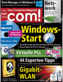 [MAGCLUB] Jahresabo der Computerzeitschrift com! dank Amazon Gutschein für effektiv 14,88 Euro inkl. Versand