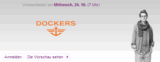 [VENTE PRIVEE] Morgen ab 7:00 Uhr! Sale Aktionen für Kleidung von Dockers