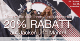 [TOM TAILOR]  20% Rabatt auf Jacken und Mäntel + Sale mit einigen Angeboten