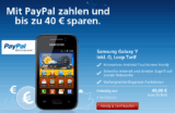 [O2] Mit Paypal zahlen und das Samsung Galaxy Y mit O2Loop Prepaid-Tarif für nur 53,98 Euro inkl. Versand