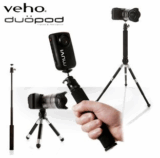 [IBOOD] Veho Duopod – kompaktes Multifunktions- Drei/Einbeinstativ für nur 25,90 Euro inkl. Versand