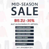 [LACOSTE] Nur noch heute!!! Lacoste Mid-Season-Sale mit Rabatten von 30 %