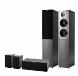 [EBAY] Jamo 5.0 Lautsprecher-Set, Heimkinosystem S 506 HCS 3, Esche schwarz für nur 319,- Euro inkl. Versand