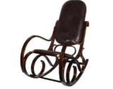 [EBAY] Schaukelstuhl Leder Schwingsessel für nur 59,95 Euro inkl. Versand