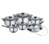 [EBAY WOW #1] Edelstahl Kochtopfset 12tlg. für nur 19,99 Euro inkl. Versand