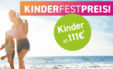 Familienurlaub mit dem ltur Kinderfestpreis: Kinder reisen ab 111€