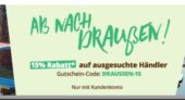 15% Gutscheincode auf ausgesuchte Händler bei Rakuten!