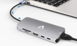 Anoopsyche 9-in-1 Aluminium USB C Adapter mit 4K HDMI und Gigabit Ethernet für 21,99 Euro statt 43,99 Euro