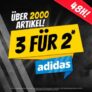 Über 2000 Artikel in der adidas 3 für 2 Aktion bei SportSpar