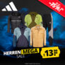 Adidas Herren Mega Sale bei SportSpar mit bis zu 75% Rabatt