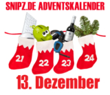 [SNIPZ.DE ADVENTSKALENDER] 13. Dezember! Heute mitmachen, einen Kommentar schreiben und eine von 5 Typhoon FreeTouchMouse TI005 Mäusen gewinnen!